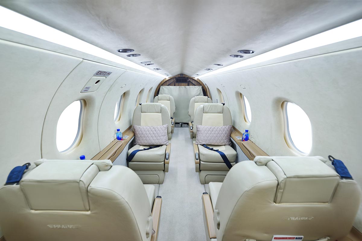 Pilatus PC 12 Interior